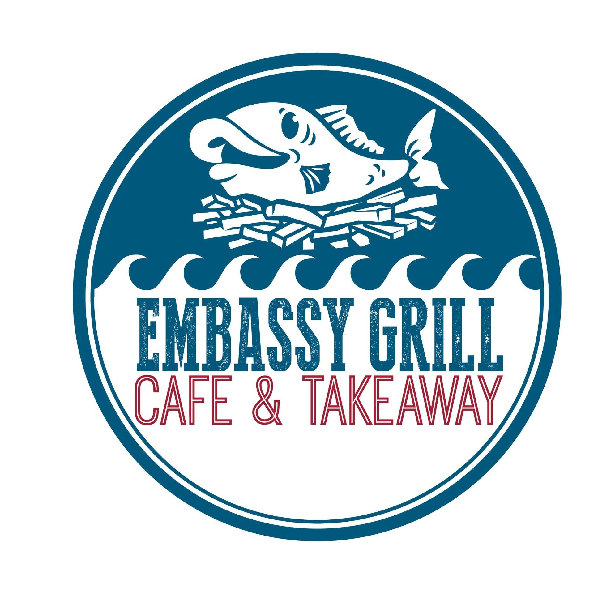 Logo for Embassy Grill